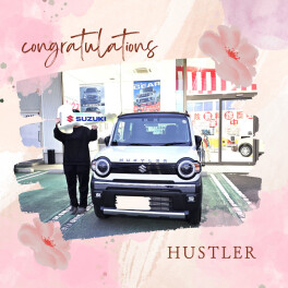 ハスラー納車です(^^♪